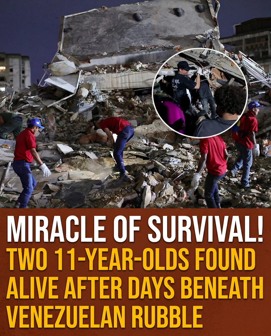 Miracle in the Rubble: Children Found Alive Days After Venezuela’s Deadly Earthquakes