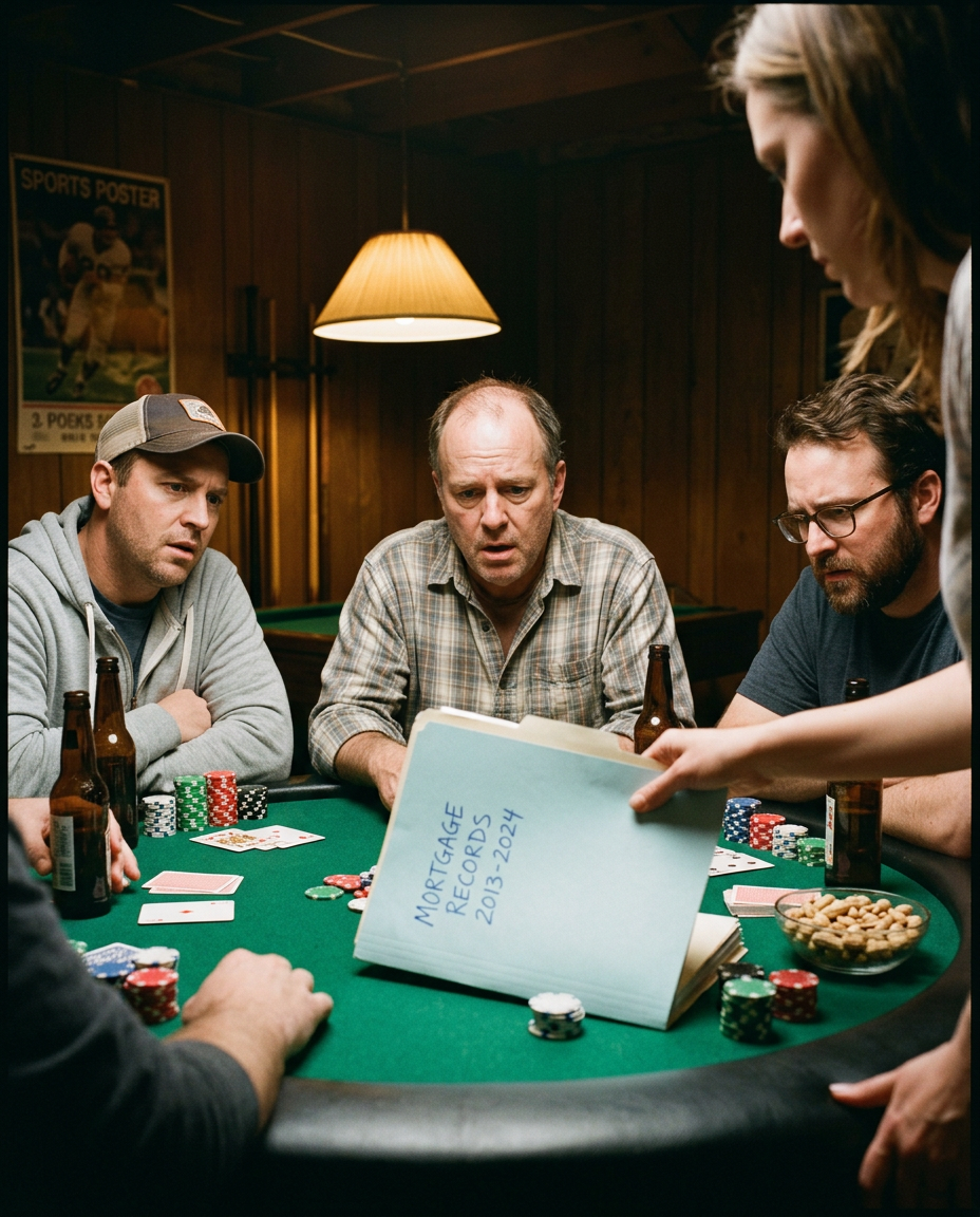 He Called Me “The Cleaning Lady” at His Own Poker Night — He Didn’t Know Whose Name Was on the Deed